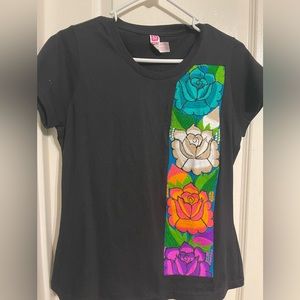 Authentic embroidered Mexican shirt